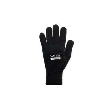 Imagem de Luva de Segurança em Algodão Preta Volk do Brasil - Tamanho Único 9 (G