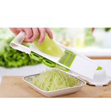 Imagem de Espátula para Churrasco Walfos, Grelhar, Salada, Servir Comida, Aço Inoxidável Verde