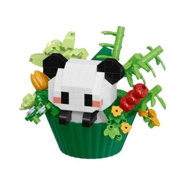 Imagem de Boneco De Desenho Animado Fofo Panda Cachorrinho Animais Pequenos Em V
