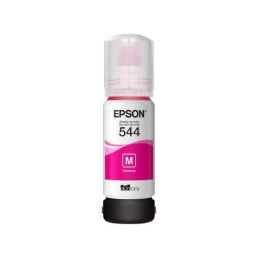Imagem de Garrafa de Tinta Epson EcoTank T544 Magenta Original Refil, Magenta, 6