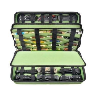 Imagem de Estojo Organizador Dobrável Para 66+ Canivetes De Bolso, Suporte Para 