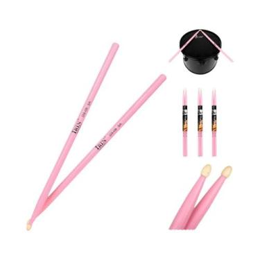 Imagem de Baquetas De Madeira Sólida 5A IRIN Para Bateria Jazz, Instrumento Musi