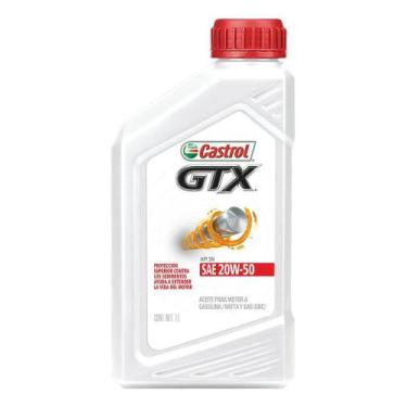 Imagem de Óleo de motor Castrol mineral 20W-50 para carros, picapes e - Congratu