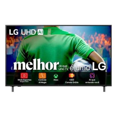 Imagem de Smart TV LG UHD AI UA85 50 polegadas HDR10 Pro Processador 7 AI Ger 8 