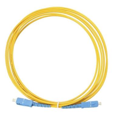 Imagem de Cabo Óptico Para Internet 5 Metros Newlink CB203 Amarelo