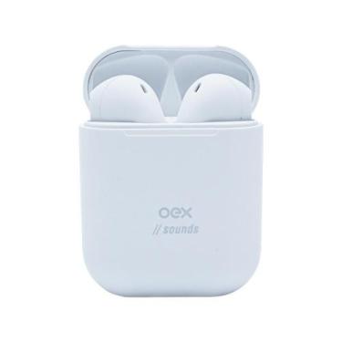 Imagem de Fone de Ouvido Par Sem Fio Duplo Wireless OEX TWS11 Branco
