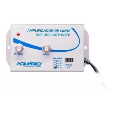 Imagem de Amplificador Potencia UHF/CATV 35db 54-1000 mhz AP-35 - Aquario, AP-35