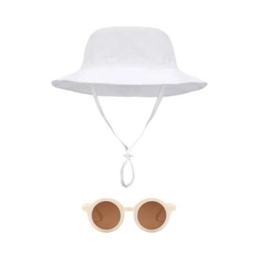 Imagem de Chapéu De Pescador Respirável Para Meninos E Meninas, Cor Sólida, Mini