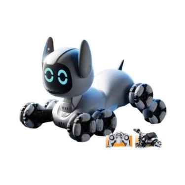 Imagem de Carrinho Robô RC De Controle Remoto 2.4G Com Sensor De Toque, Música E