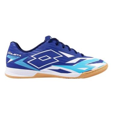 Imagem de Chuteira Futsal Masculino Lotto 10703 Solista Fulmine B700 Marinho, Ma