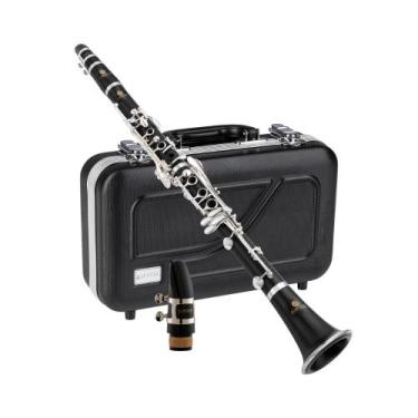 Imagem de Clarinete Jupiter JCL700N Bb 17 Chaves Alpaca Niquelada Apoio Polegar 