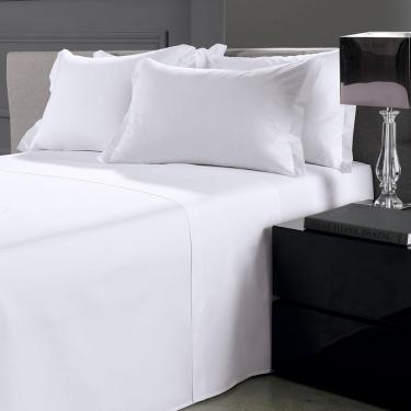 Imagem de Saia Box Solteiro Easy Fit Multi Agulhas 1 Peça 35cm X 90cm X 200cm Branco Altenburg