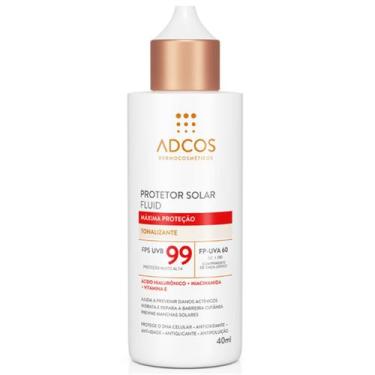 Imagem de Adcos Protetor Solar Fluido FPS99 Tonalizante 40ml 9920