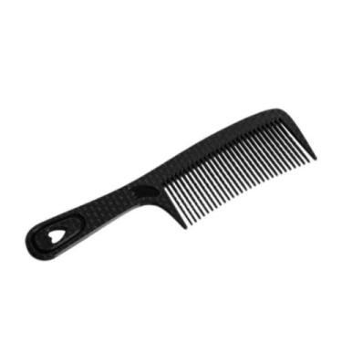 Imagem de Pente Anti-Frizz Profissional Preto para Cabelos Beauty JIA - PRA VC