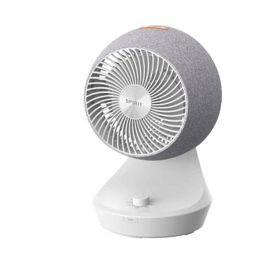 Imagem de Circulador de Ar Spirit 20cm 3 Velocidades Branco com Cinza Orbit 220V