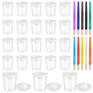 Imagem de Kit de Pincéis Kifmurase 24 Unidades à Prova de Vazamento 8 cm
