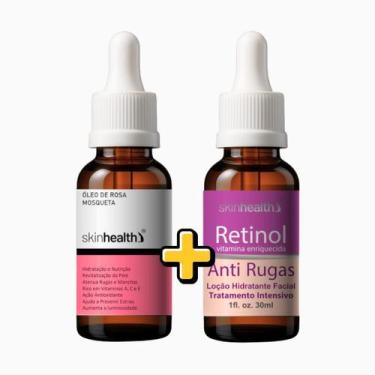 Imagem de Kit Skinhealth Sérum Retinol 2,5% Anti-Idade + Óleo Rosa Mosqueta 30ml