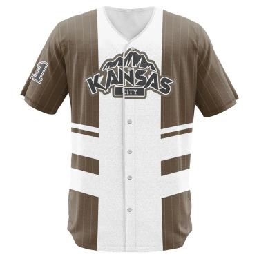 Imagem de Camisa Jersey Kansas Baseball Beisebol