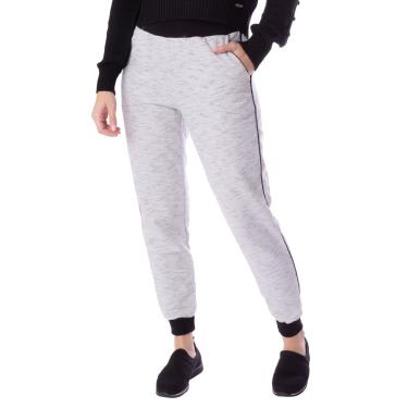 Imagem de Calça Feminina em Moletom Rovitex Cinza Claro - M