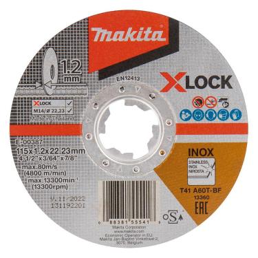 Imagem de Disco De Corte 15X1.2X22.23 P/Inox Makita E-00387