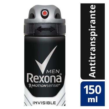 Imagem de Desodorante Rexona Men Invisible Aerosol Antitranspirante 48h 150ml