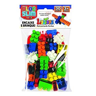 Imagem de Bloco De Montar- 30 Peças- Luc Toys- Coordenação Motora
