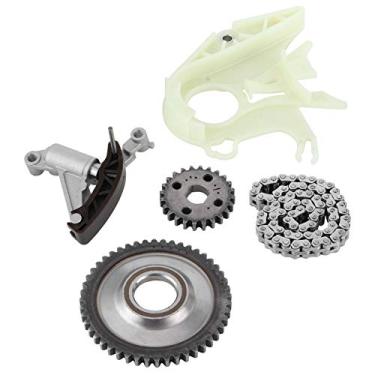 Imagem de Conjunto de corrente de sincronização da bomba de óleo, componentes de sincronização do motor de ABS + ferro, adequado para 1 （F20） 125 i 08-2011-1997 160218 N20 B20 A Encaixe Hatchback X1