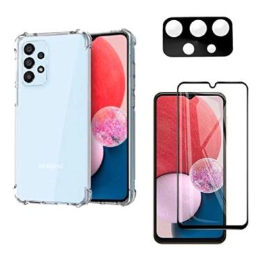 Imagem de Capinha, Película De Vidro 3d, Película Proteção da Lente da Câmera Para Samsung Galaxy A13 - (HARD GLASS STORE)