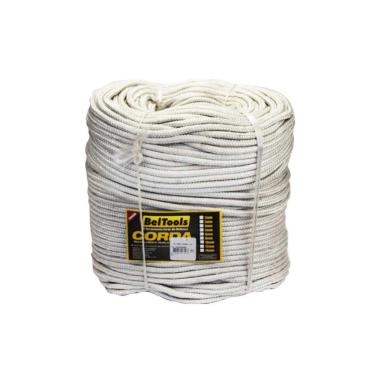 Imagem de Corda Seda 14mm Rolo Com 11 Kg Branca Beltools