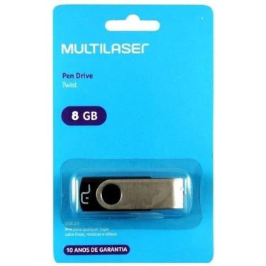 Imagem de Pendrive Multilaser Twist 8Gb