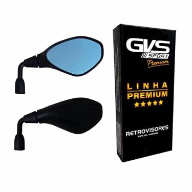 Imagem de Retrovisor GVS BMW F800, Haste Curta Rebaixada 90º - Azul