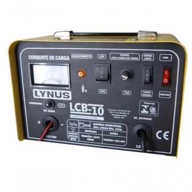 Imagem de Carregador De Bateria 10a 12-100ah 220v Lcb-10 Lynus
