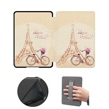 Imagem de Capa macia apenas para Kindle 11ª geração 2022, capa protetora com alça de mão e despertar/hibernar automático, capa à prova d'água não adequada para Kindle de 11ª geração Paperwhite