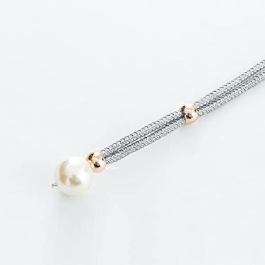 Imagem de Alça de cortina telescópica simples de pérola noturna sem perfurar e instalar suportes de cortina de alça de cortina, cinza, 1 peça