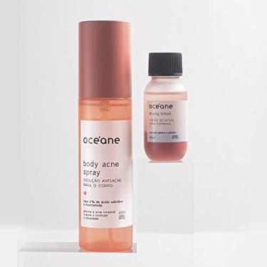 Imagem de Kit Loção Secativa de Espinhas + Solução Antiacne Corporal (2 Produtos)