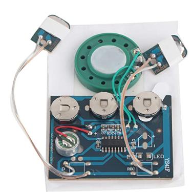 Imagem de Chip De Som Gravável, Música Gravável, Sons, Módulo De Voz, Chip De Controle De Botão Duplo Com Fio, Rádio De áudio Reproduzível Para Cartões Faça Você Mesmo(wired double button control)