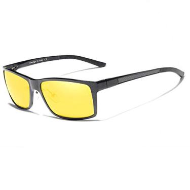 Imagem de Óculos de Sol Masculino Espelhado Polarizados Com Proteção uv400 Kingseven N-7021 (C5)
