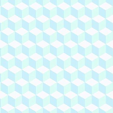 Imagem de Papel De Parede Infantil Brincar 3644 Vinílico 3D Azul