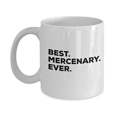 Imagem de Caneca de presente Mercenary - Melhor caneca de café Mercenary Ever - ideia de presente inovadora - presente engraçado de aniversário de Natal - abaixo de US$ 20 ou adicionar à bolsa de presente