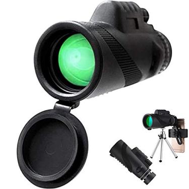 Imagem de Monocular Powerful Telescope 40x60 Waterproof-HD Compact Scope Ocular Objetivo portátil, ocular ajustável à prova de nevoeiro, à prova de choque, Travelling- Scenery Outdoor Act
