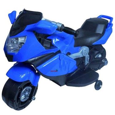 Mini Moto Infantil Azul com Pedal - CALESITA-948