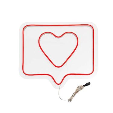Imagem de Painel Luminoso Letreiro Criativo INSTA - Neon LED Vermelho