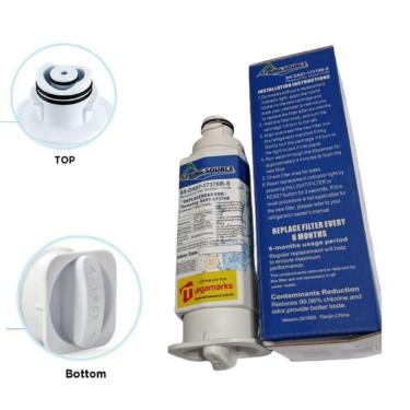 Imagem de Filtro de Água refil HAF-QIN/EXP DA97-17376B DA97-08006C Geladeira Refrigerador RF23M8070SR RF23M8960MT RF28R351S4 BRF365200AP spring source