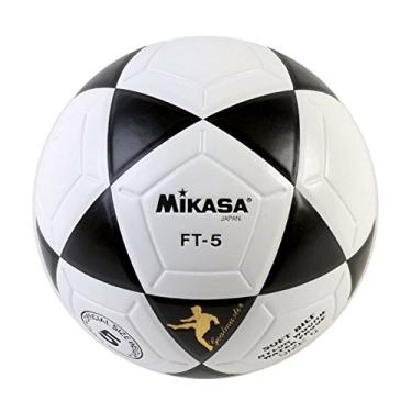 Imagem de Mikasa Bola de futebol FT5 Goal Master (preta/branca, tamanho 5)