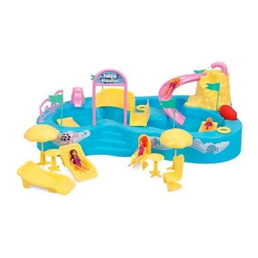 Imagem de Parque Aquático Brinquedo Infantil Bonecas - Home Play - Xplast