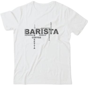 Imagem de Camiseta Algodão Bebidas Café - Palavras Cruzadas: Barista - Inoctua