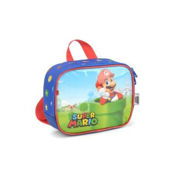 Imagem de Lancheira Térmica Infantil Escolar Super Mario - LA39433MO