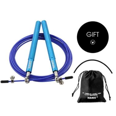 Imagem de Corda Pular Speed Rope Profissional Aolikes Crossfit + Bag