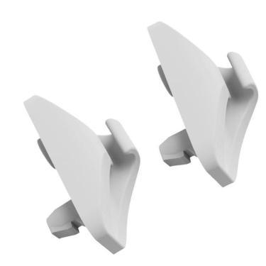 Imagem de Par Suporte Quebra Sol Gol 94-14 Parati 95-12 Saveiro 97-10