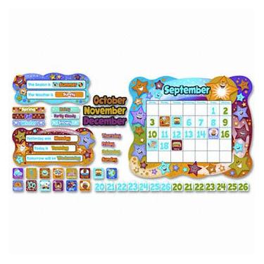 Imagem de Conjunto de banner de quadro de avisos com calendário de estrelas, calendário de estrelas BBS (pacote com 5)